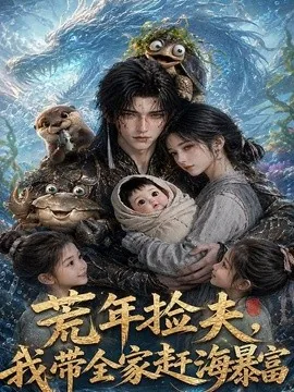 荒年捡夫,我带全家赶海暴富(118集)AI短剧 (2026)