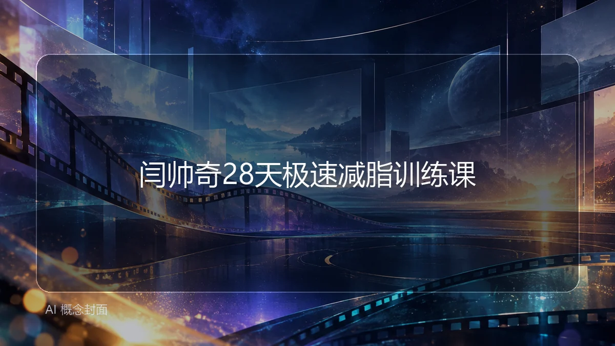 闫帅奇28天极速减脂训练课