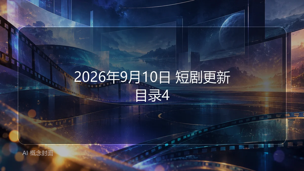 2026年9月10日 短剧更新目录4