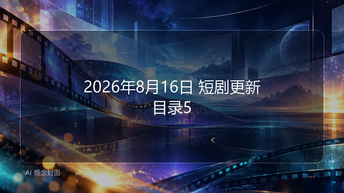 2026年8月16日 短剧更新目录5