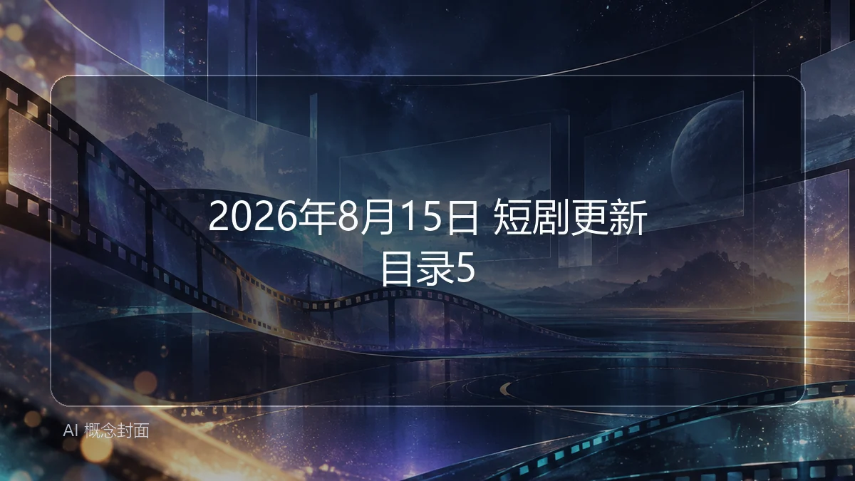 2026年8月15日 短剧更新目录5