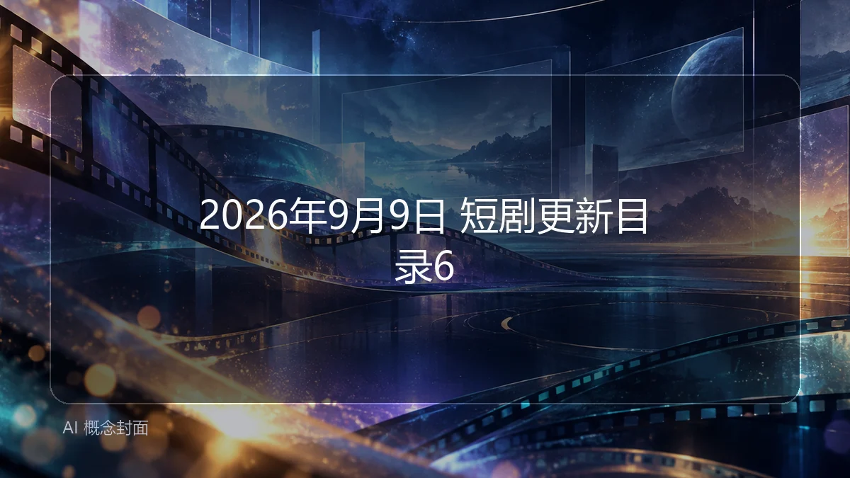 2026年9月9日 短剧更新目录6
