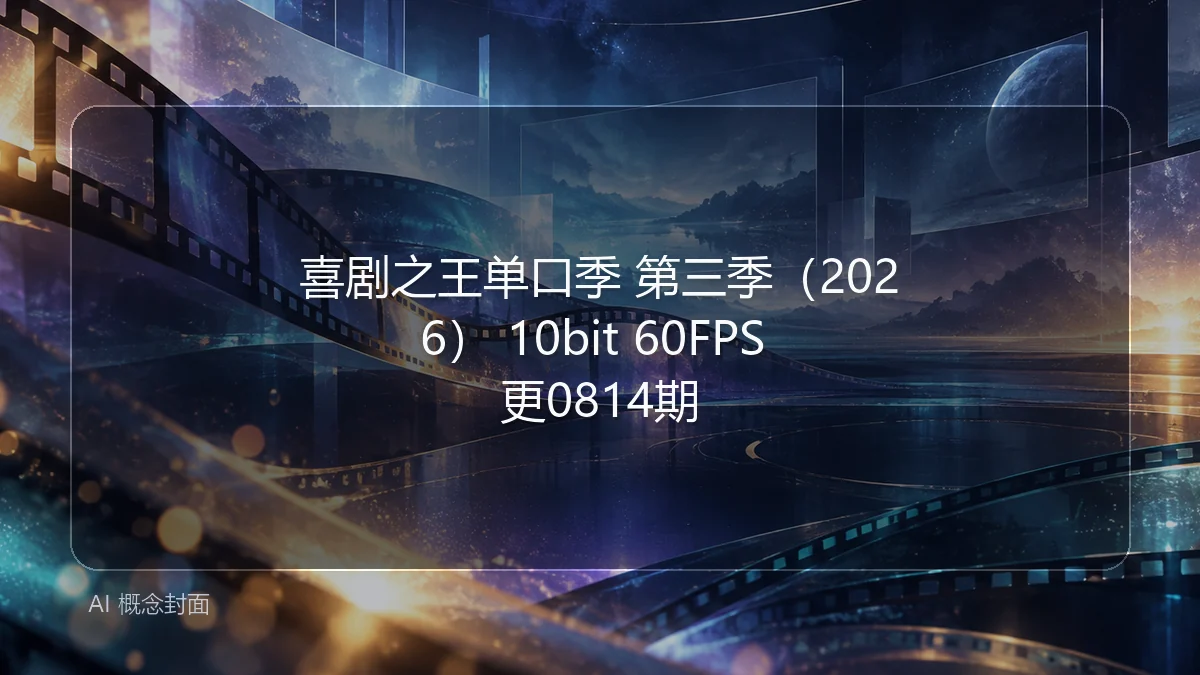 喜剧之王单口季 第三季（2026） 10bit 60FPS 更0814期