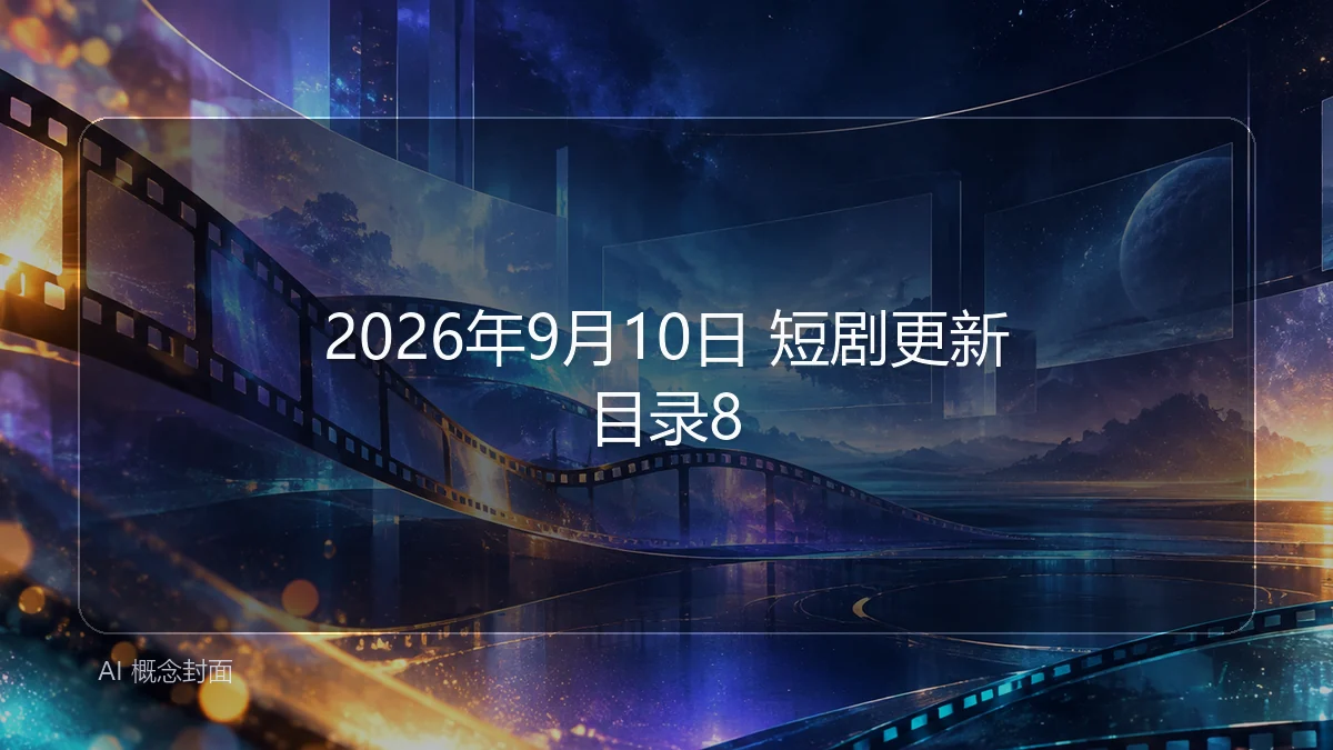 2026年9月10日 短剧更新目录8