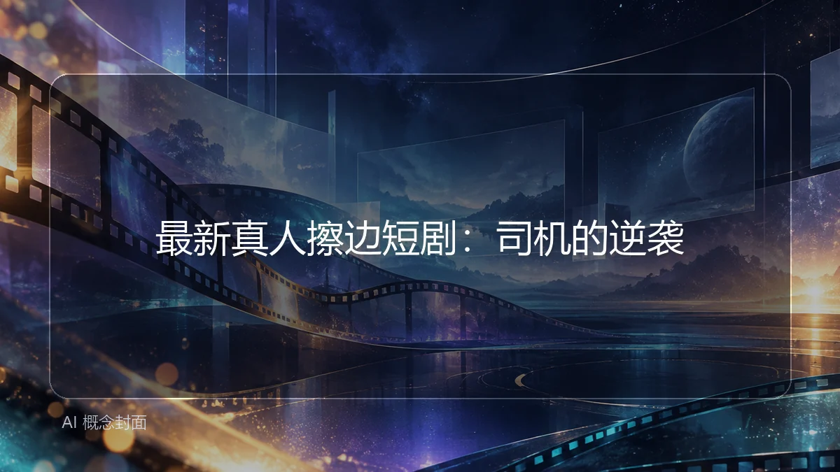 最新真人擦边短剧：司机的逆袭