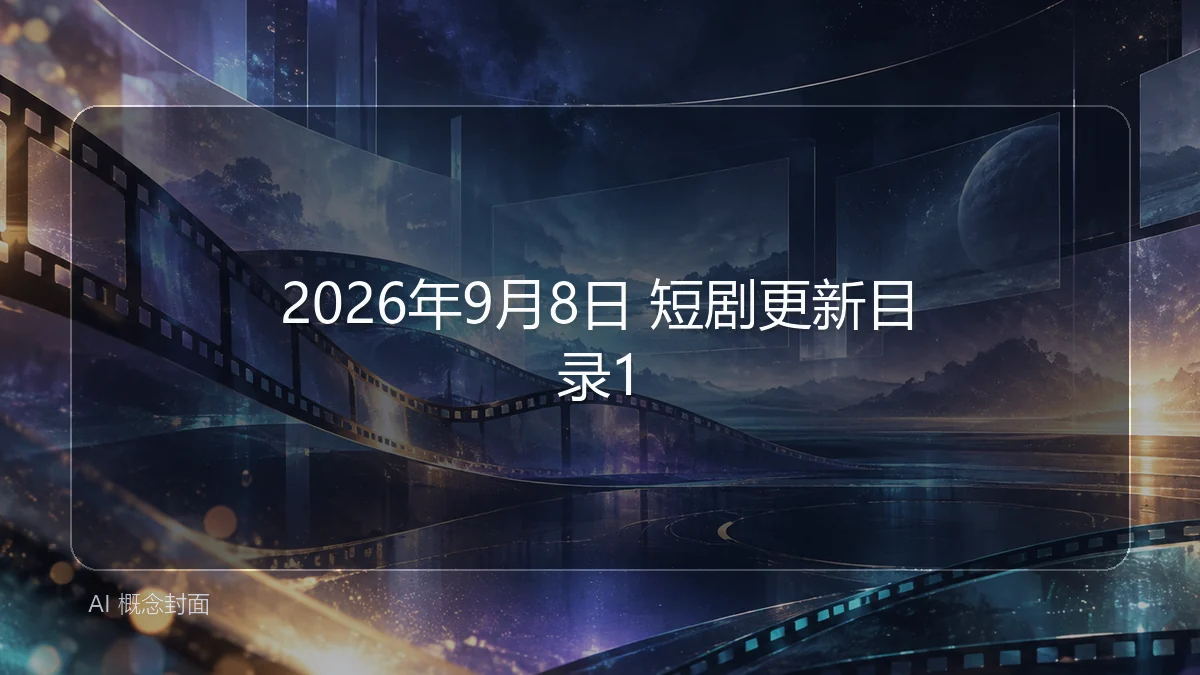 2026年9月8日 短剧更新目录1