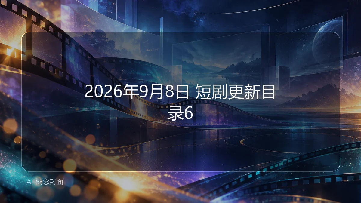 2026年9月8日 短剧更新目录6