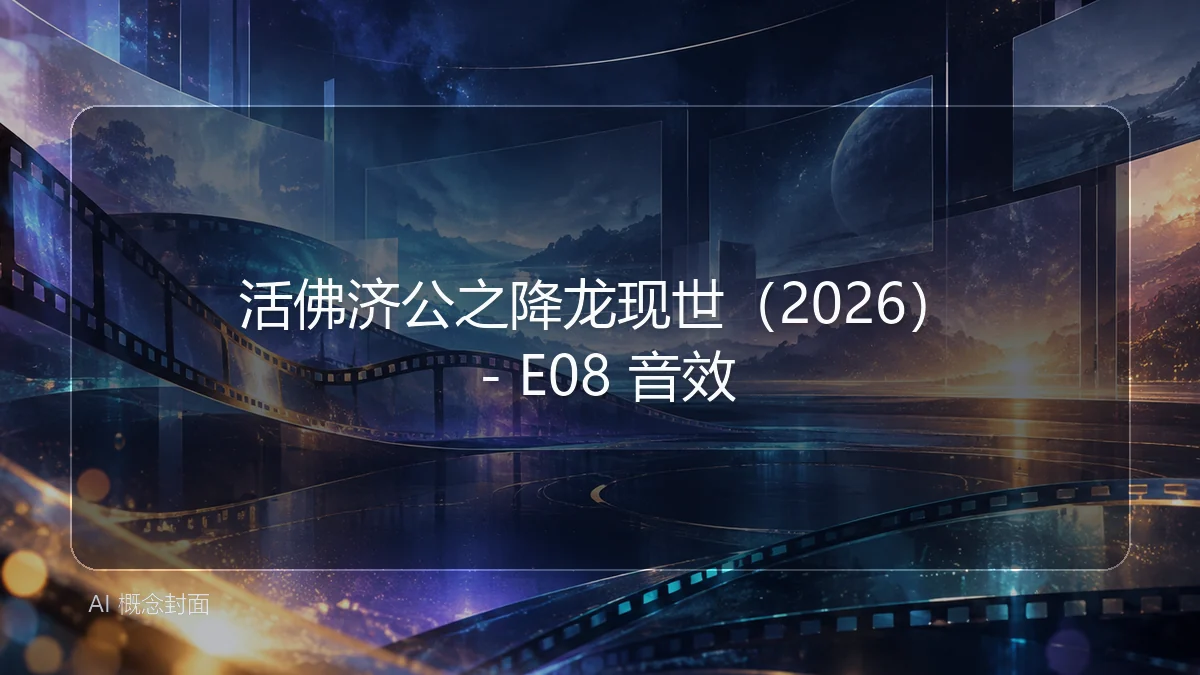 活佛济公之降龙现世（2026） - E08 音效
