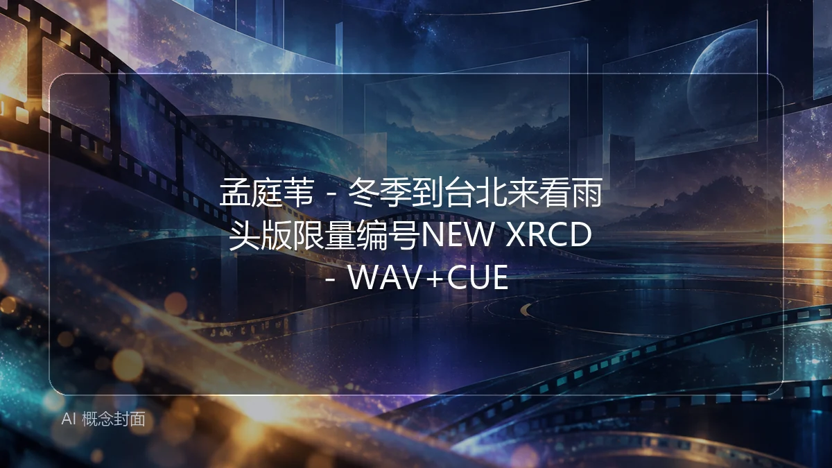 孟庭苇 - 冬季到台北来看雨 头版限量编号NEW XRCD - WAV+CUE