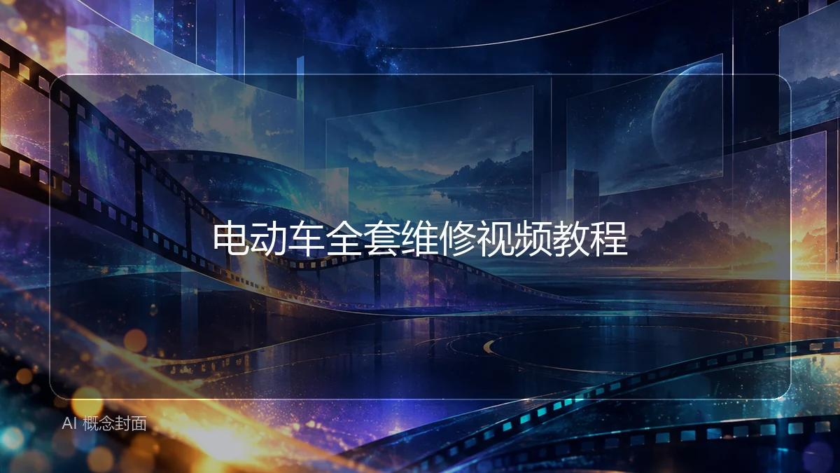 电动车全套维修视频教程
