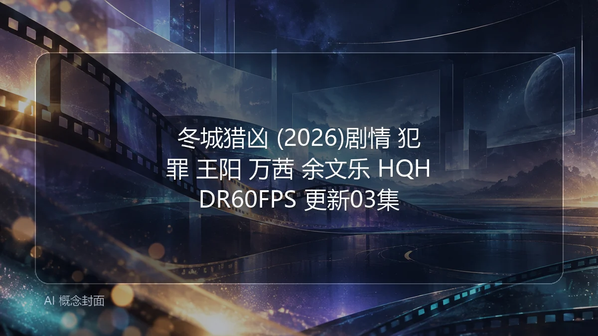 冬城猎凶 (2026)剧情 犯罪 王阳 万茜 余文乐 HQHDR60FPS 更新03集