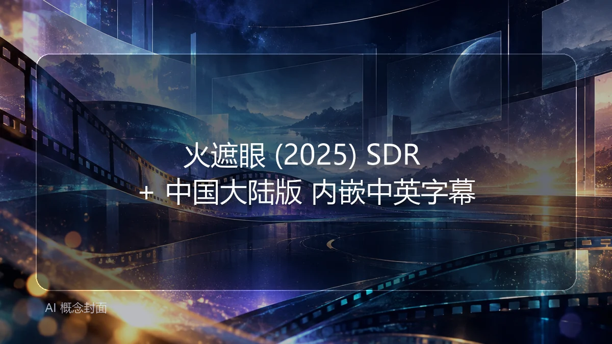 火遮眼 (2025) SDR + 中国大陆版 内嵌中英字幕