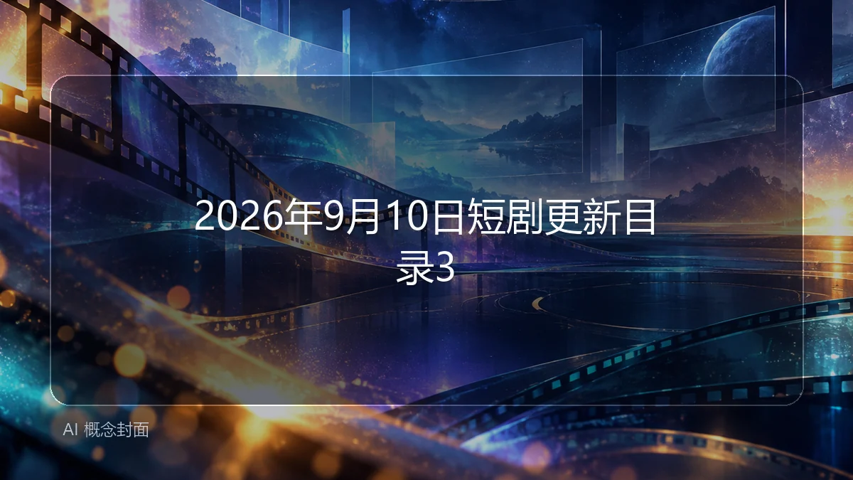 2026年9月10日短剧更新目录3