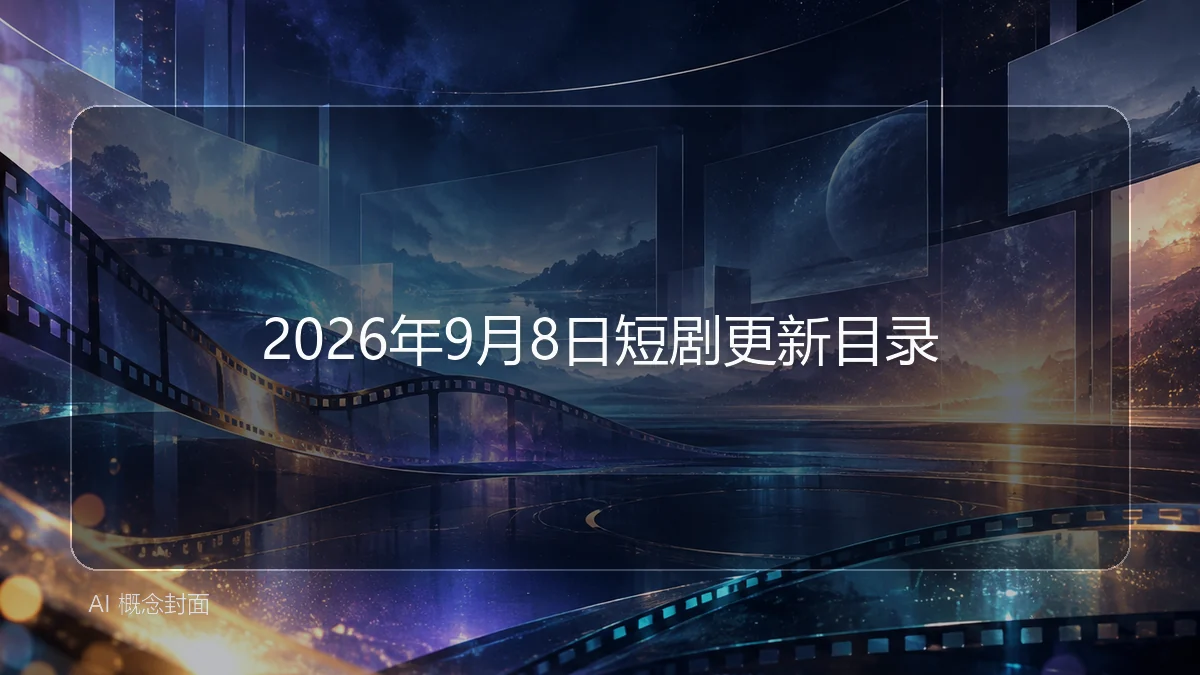 2026年9月8日短剧更新目录