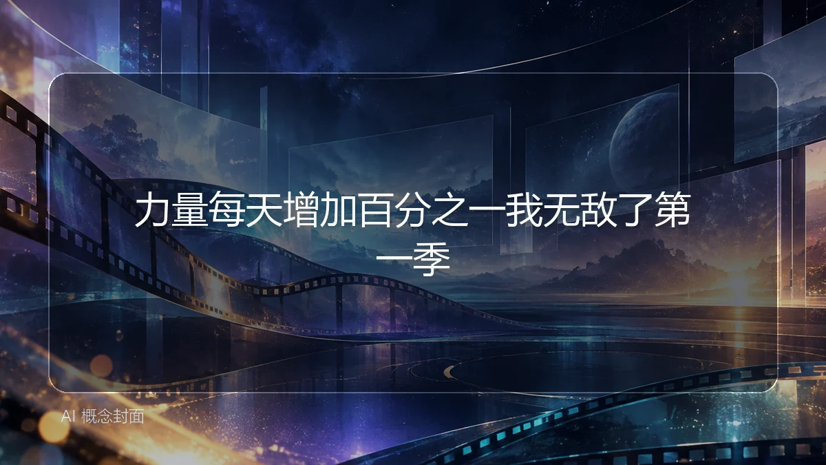 力量每天增加百分之一我无敌了第一季