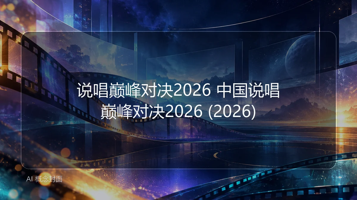 说唱巅峰对决2026 中国说唱巅峰对决2026 (2026)