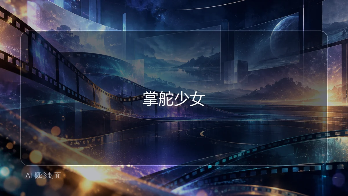 掌舵少女