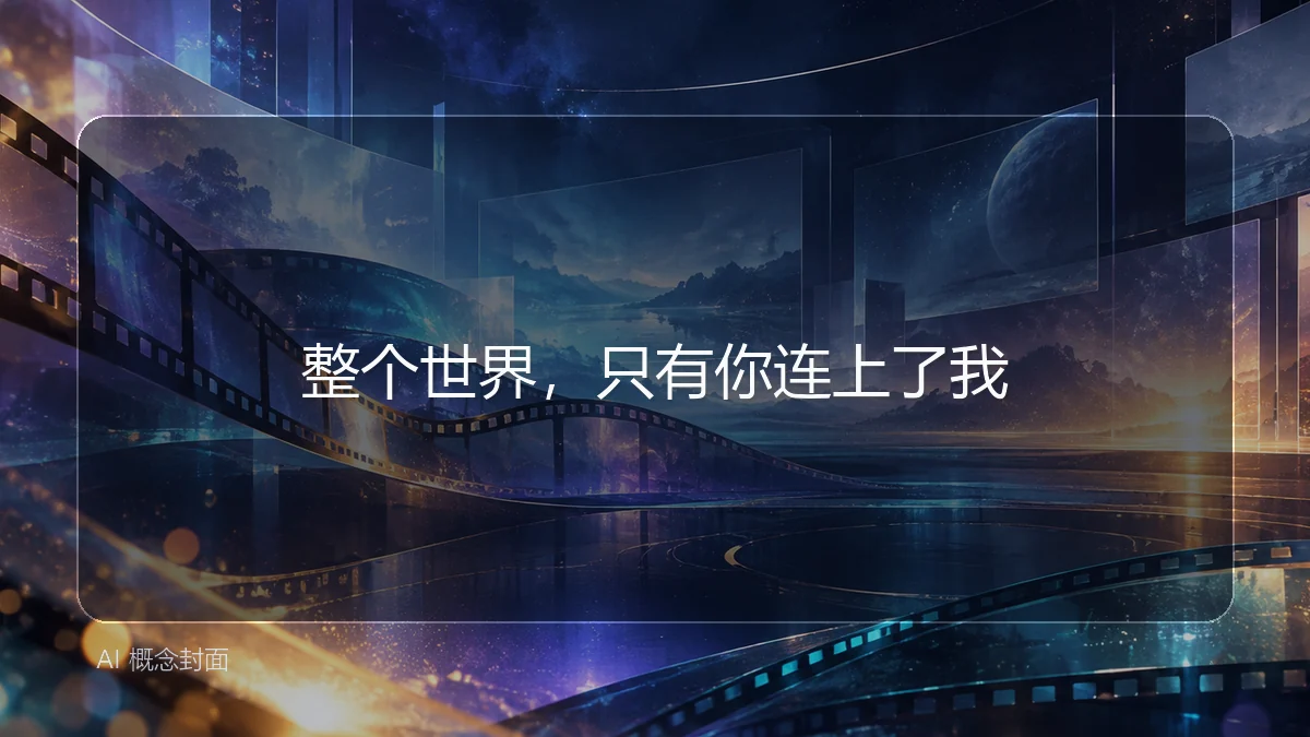 整个世界，只有你连上了我