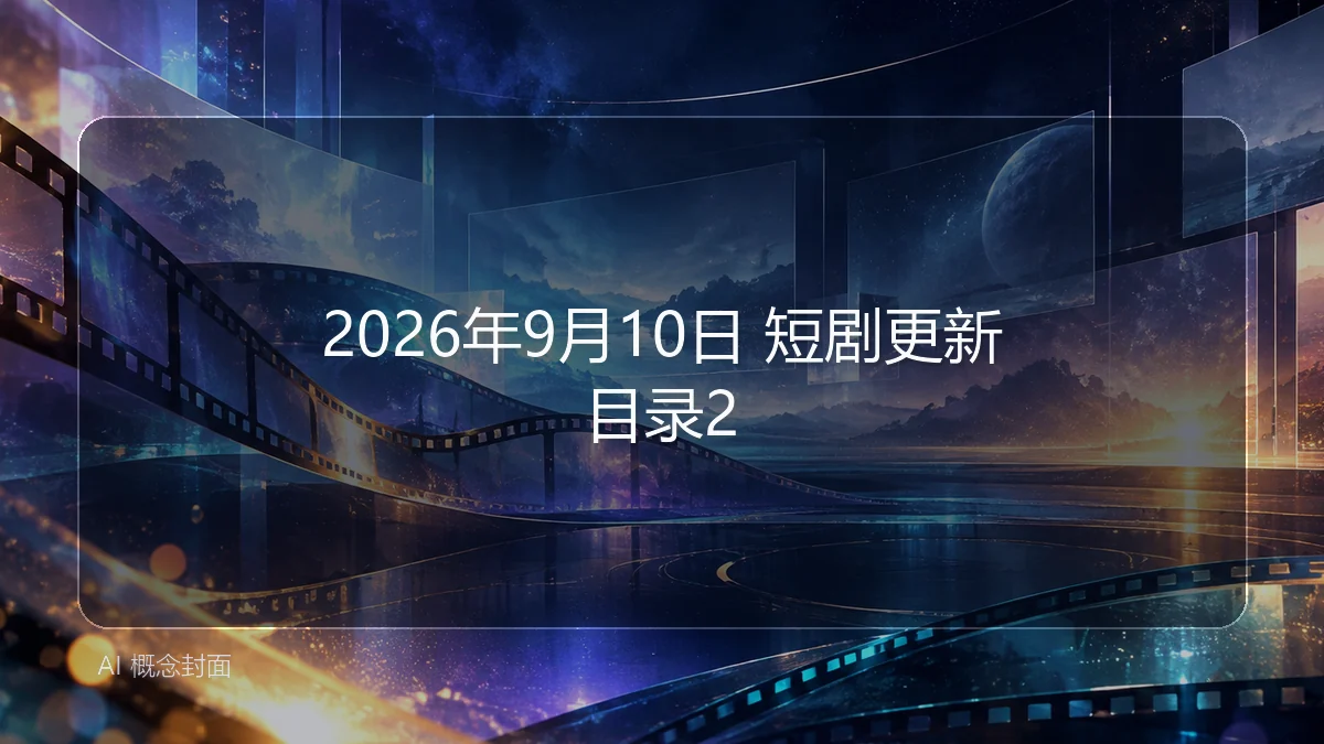 2026年9月10日 短剧更新目录2