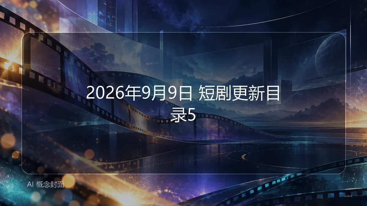 2026年9月9日 短剧更新目录5