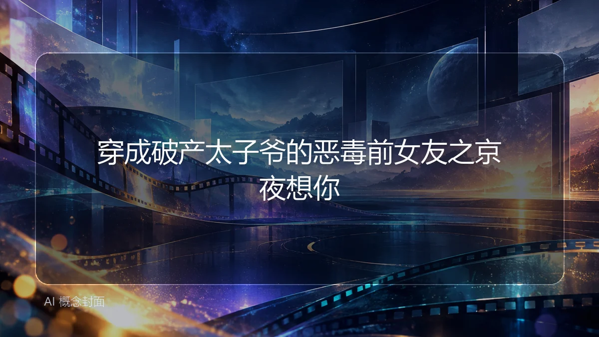 穿成破产太子爷的恶毒前女友之京夜想你