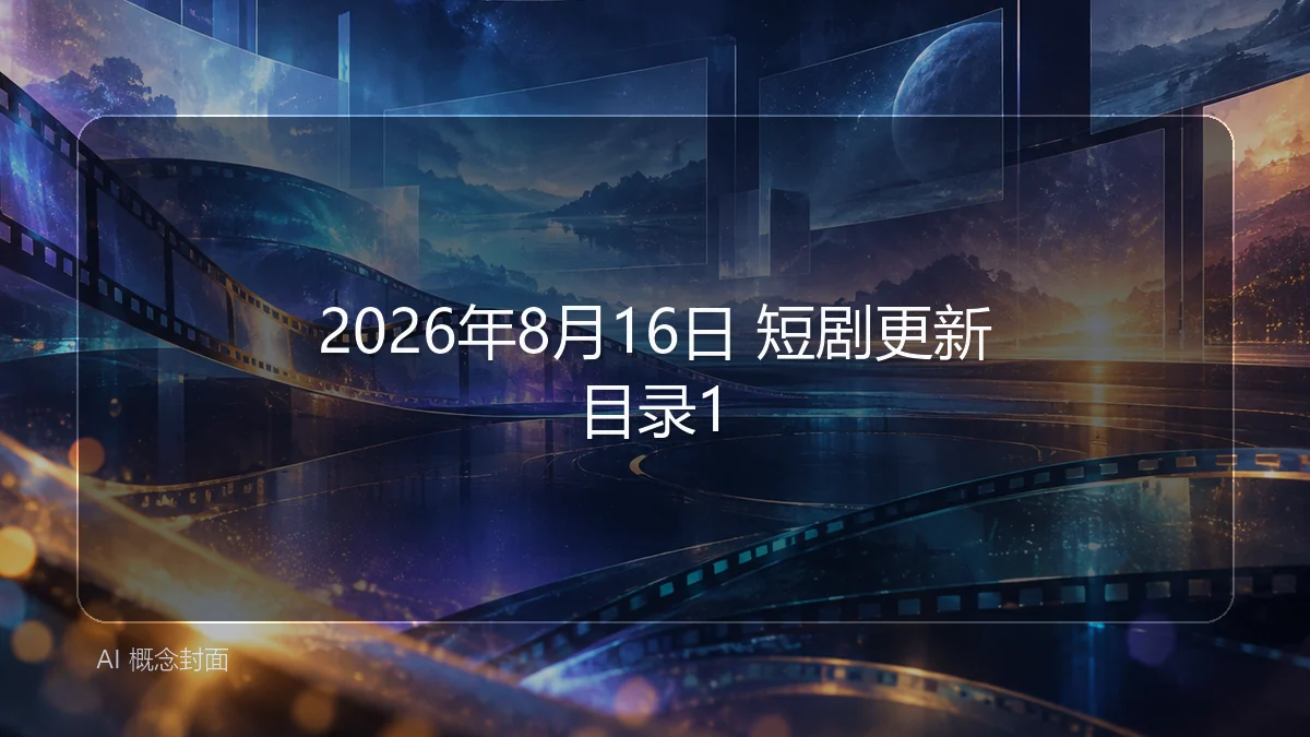 2026年8月16日 短剧更新目录1