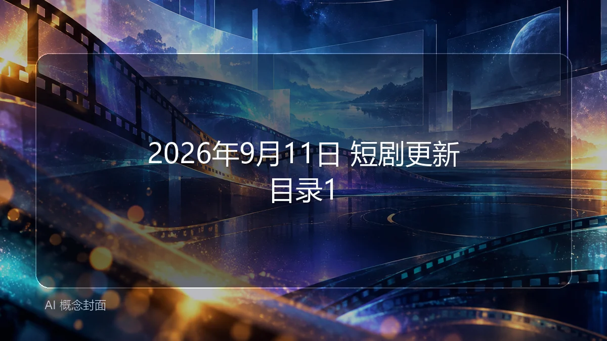 2026年9月11日 短剧更新目录1