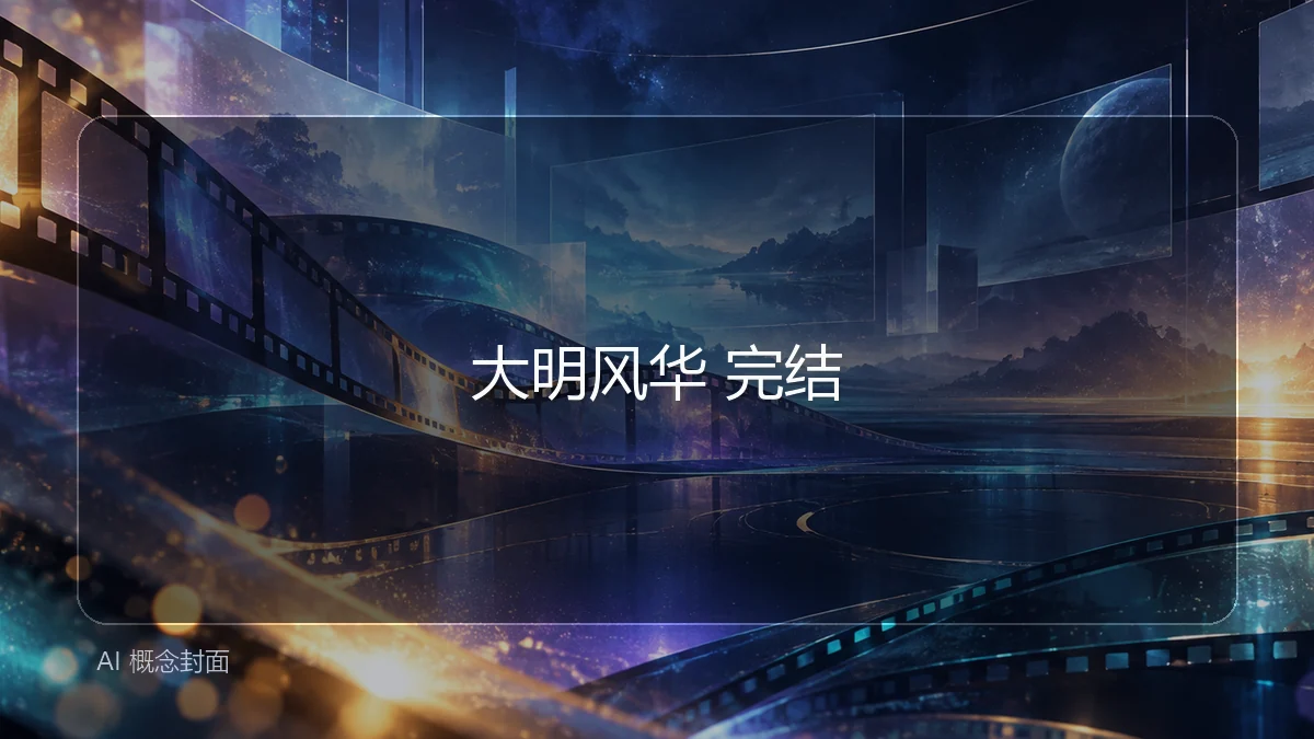 大明风华 完结