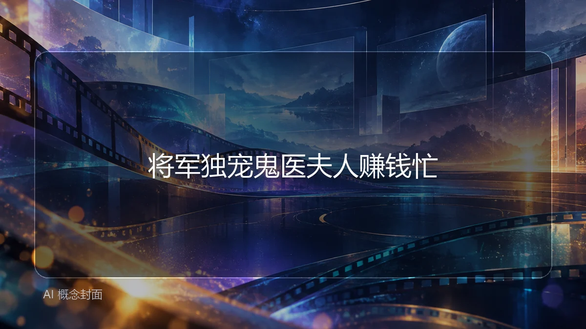 将军独宠鬼医夫人赚钱忙