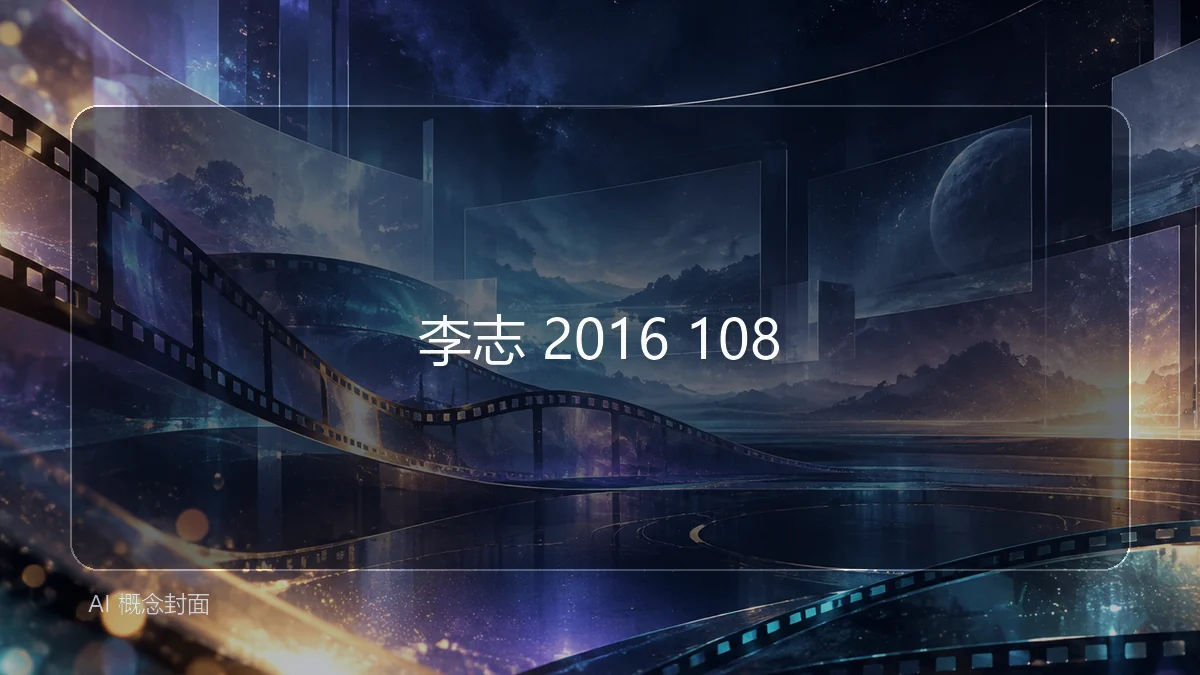 李志 2016 108