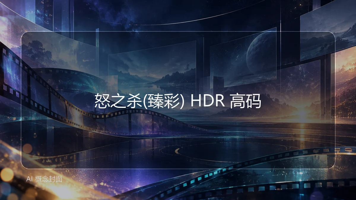 怒之杀(臻彩) HDR 高码