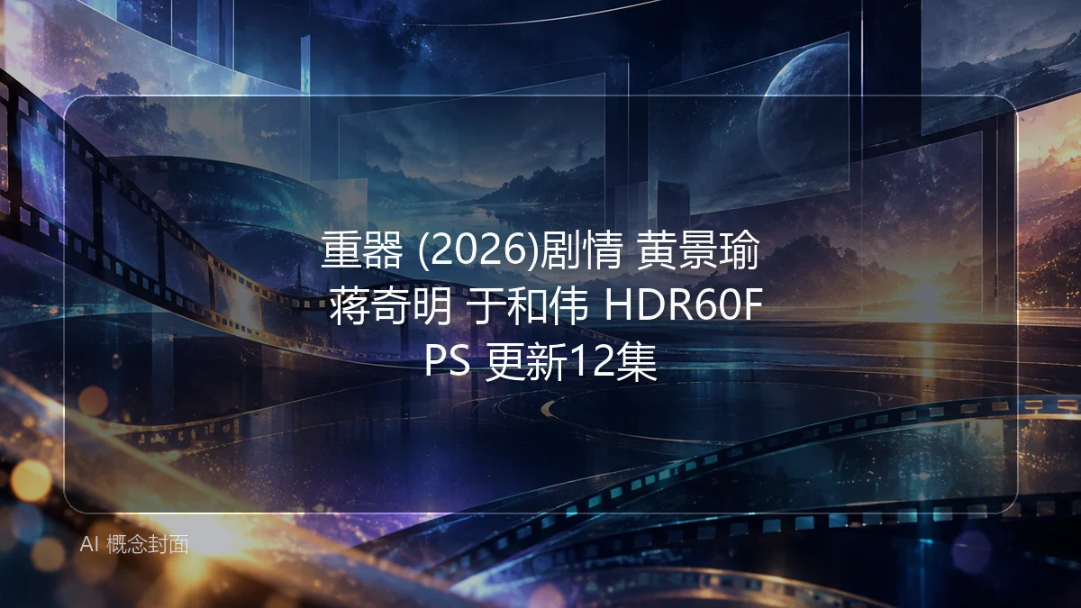 重器 (2026)剧情 黄景瑜 蒋奇明 于和伟 HDR60FPS 更新12集