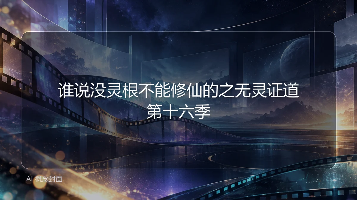 谁说没灵根不能修仙的之无灵证道第十六季