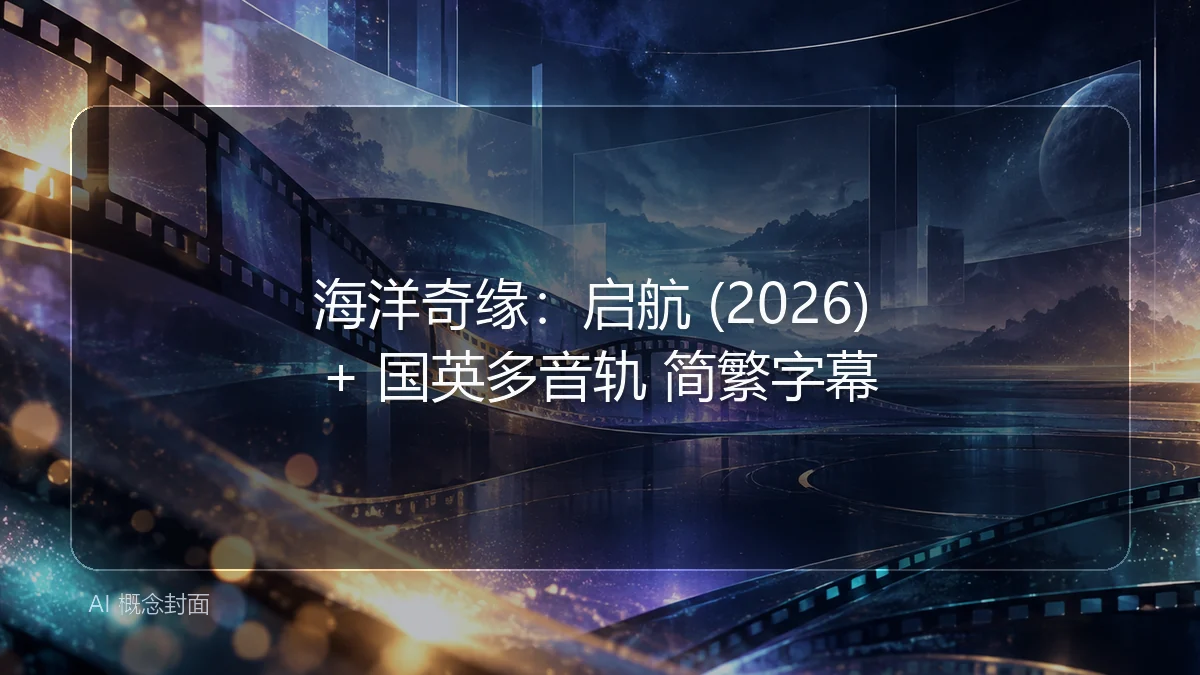 海洋奇缘：启航 (2026) + 国英多音轨 简繁字幕