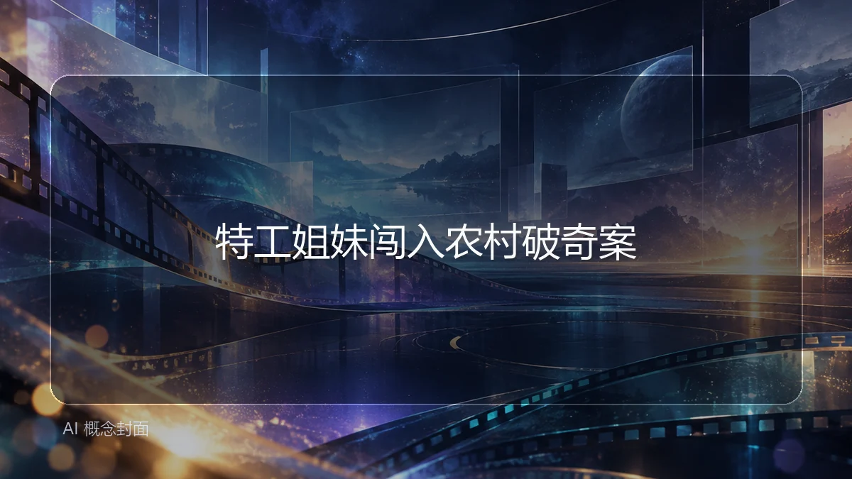 特工姐妹闯入农村破奇案