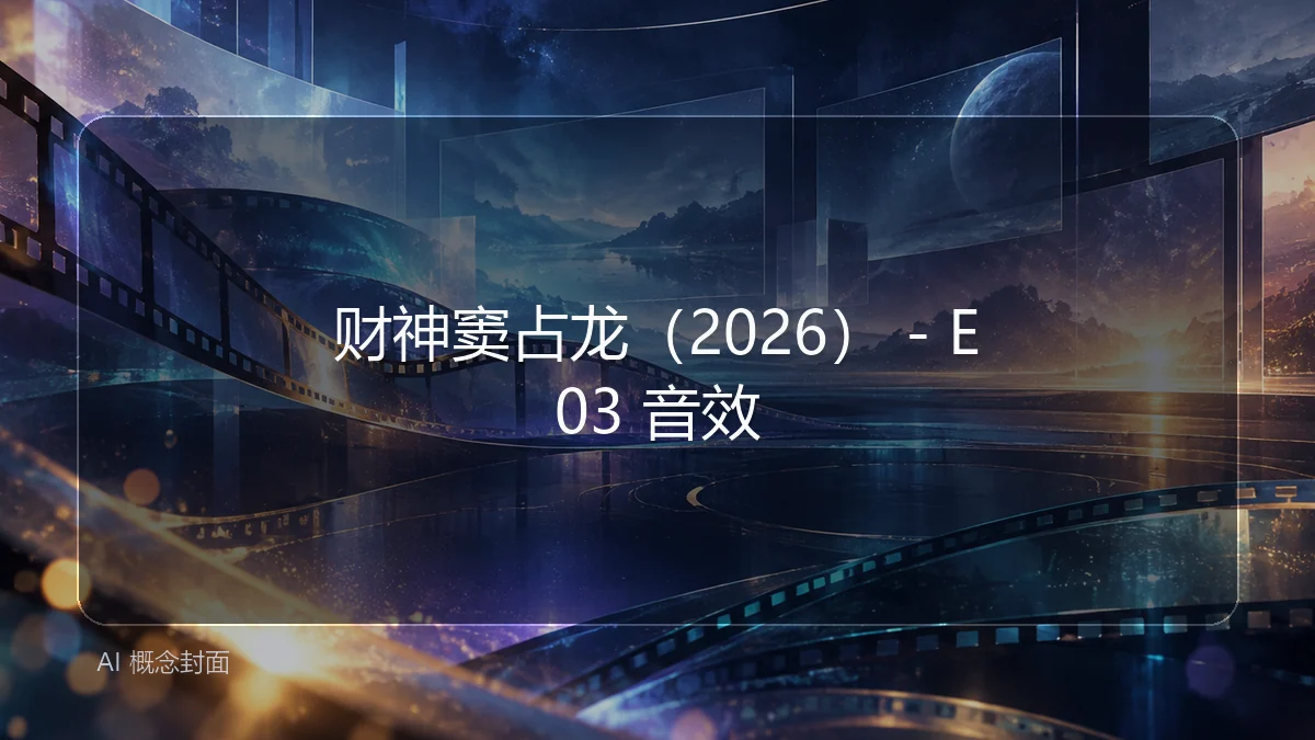财神窦占龙（2026） - E03 音效