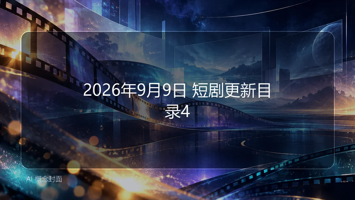 2026年9月9日 短剧更新目录4