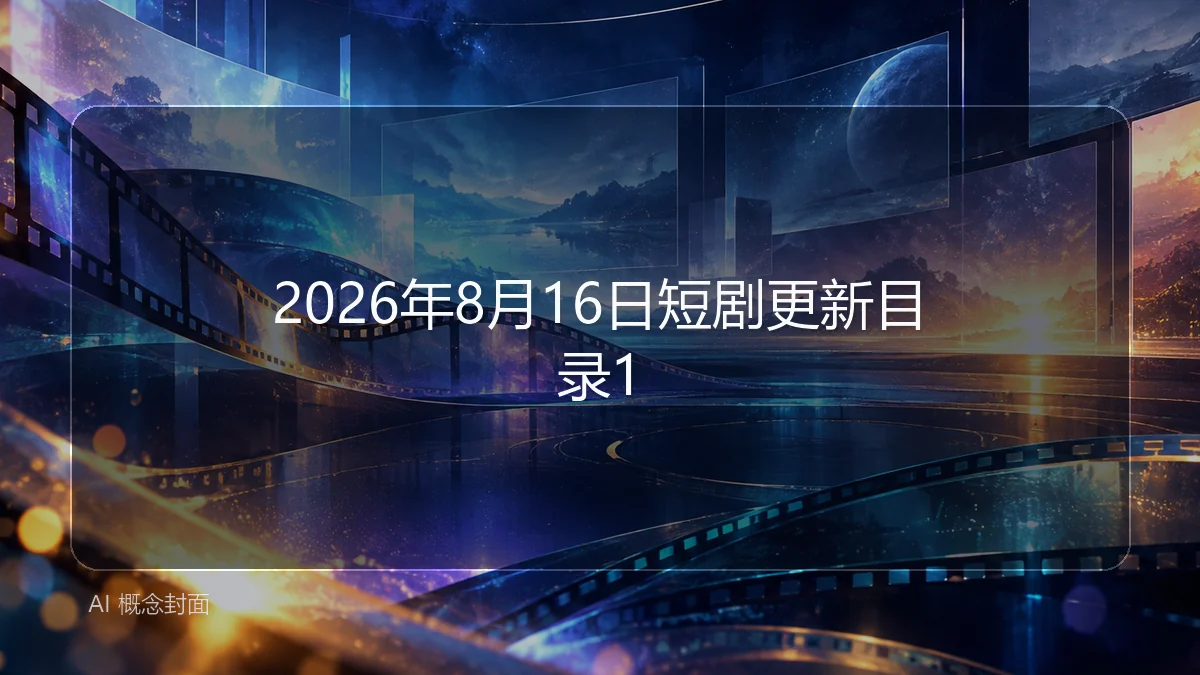 2026年8月16日短剧更新目录1