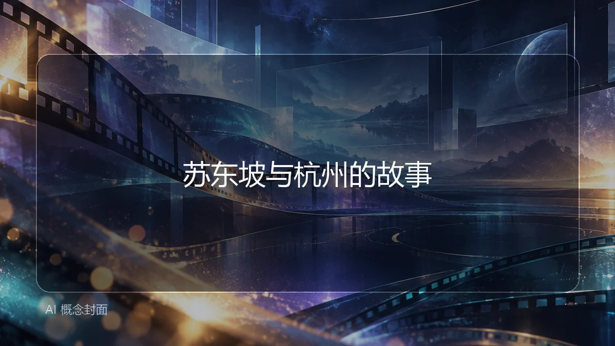 苏东坡与杭州的故事