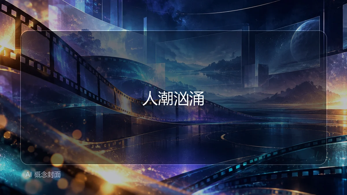 人潮汹涌