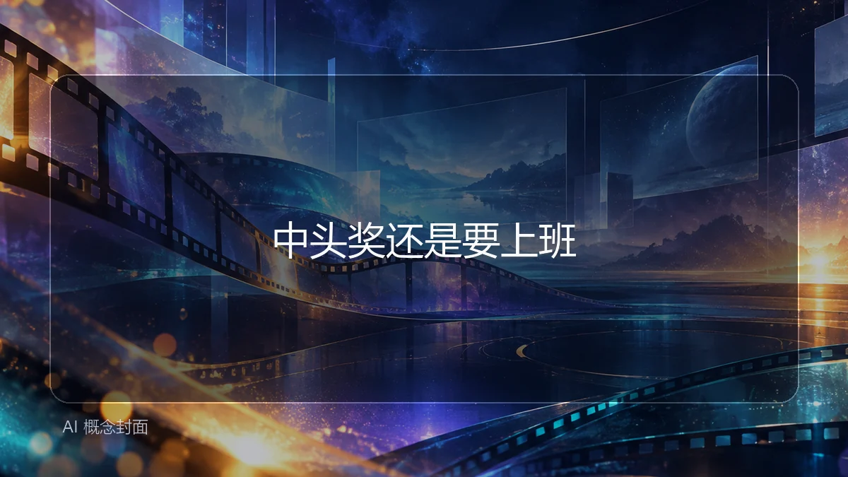 中头奖还是要上班