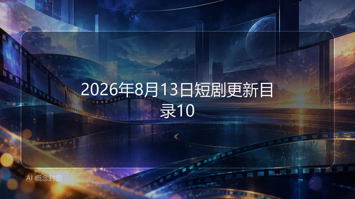 2026年8月13日短剧更新目录10