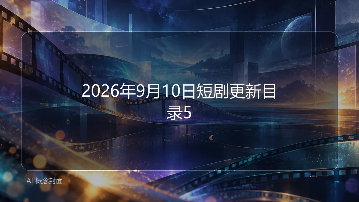2026年9月10日短剧更新目录5