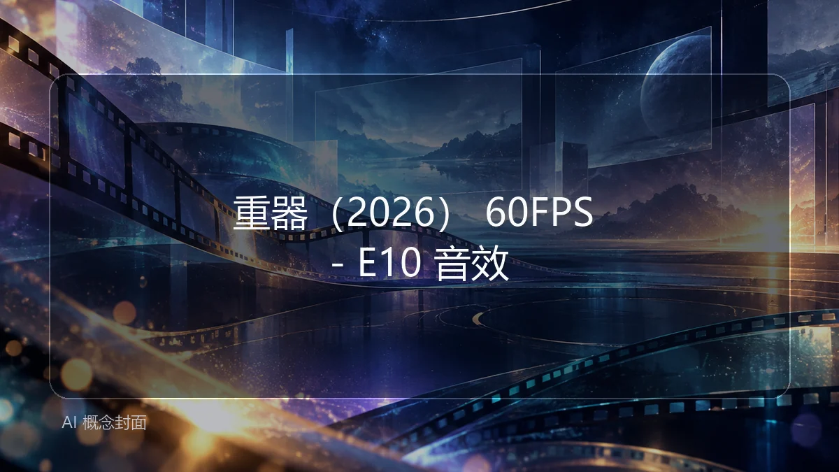 重器（2026） 60FPS - E10 音效