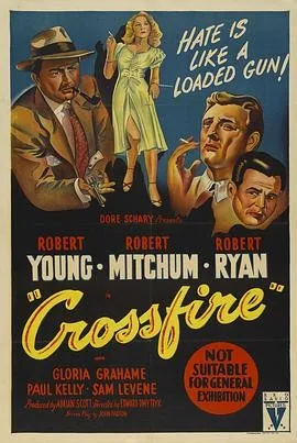 双雄斗智 (1947) 丨罗伯特·米彻姆 / 罗伯特·杨主演丨剧情 / 悬疑丨美国电影丨[奥斯卡]最佳影片 提名丨又名: 双雄斗智(港)