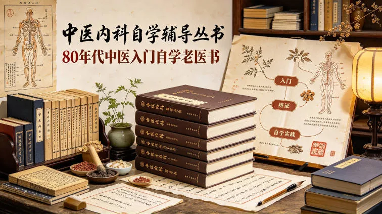 [夸克网盘]图书馆《中医内科自学辅导丛书》17册合集，80年代中医入门自学老医书