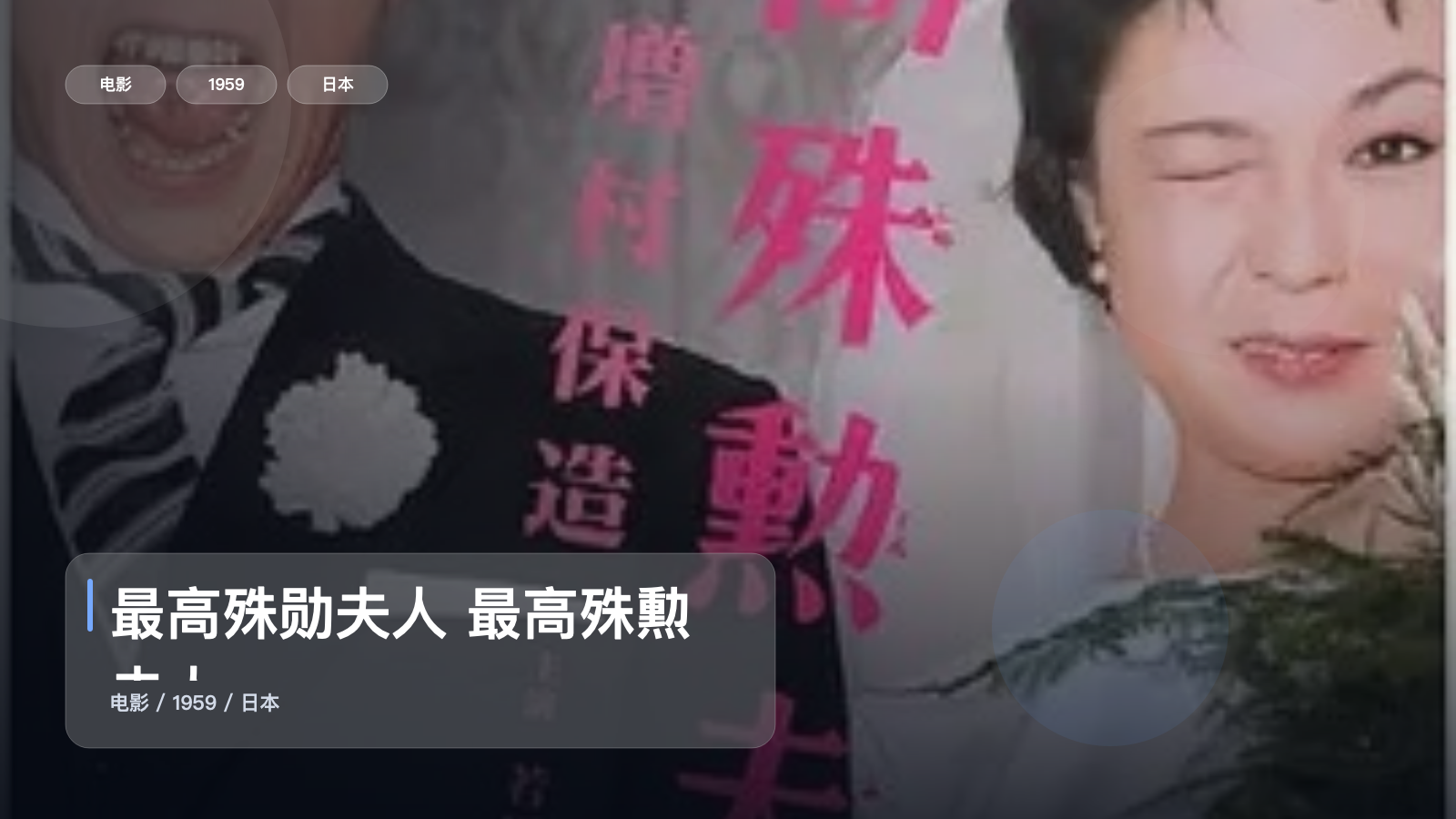 最高殊勋夫人 最高殊勲夫人