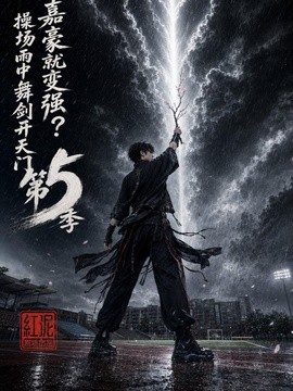 嘉豪就变强？操场雨中舞剑开天门第5季（99集）AI短剧 (2026)