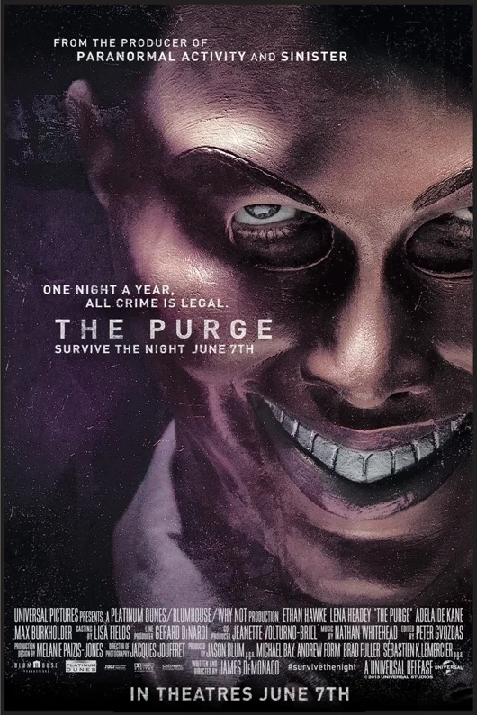 人类清除计划 国定杀戮日(台 / 港) / 灭绝游戏 / 大清洗 / The Purge