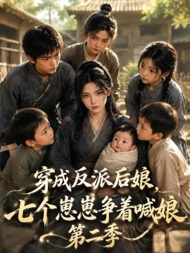 穿成反派后娘，七个崽崽争着喊娘第二季（157集）AI短剧 (2026)